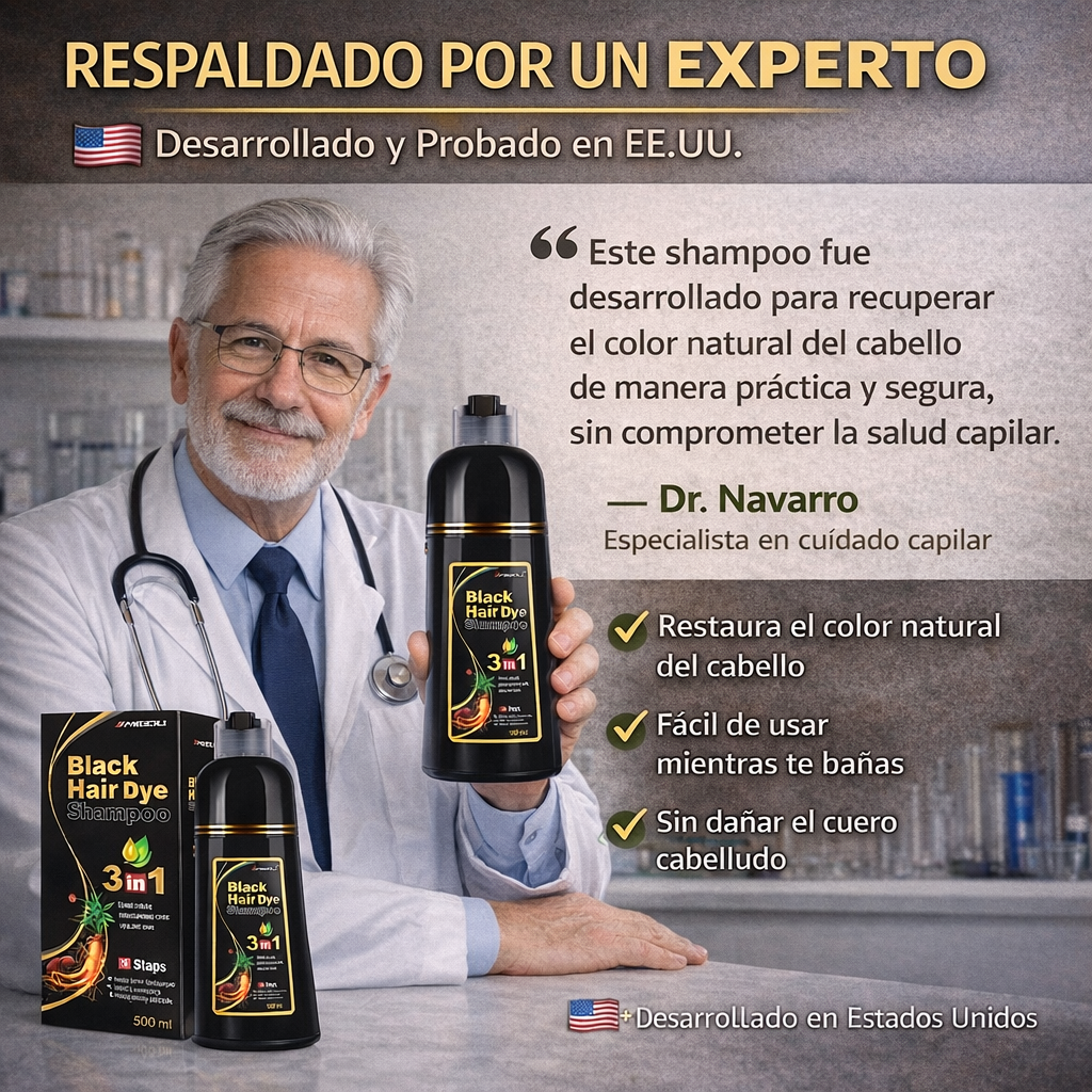 ⏳🔥 **ÚLTIMAS UNIDADES** ✨ Recupera tu color natural en minutos desde casa 💆♂️💆♀️