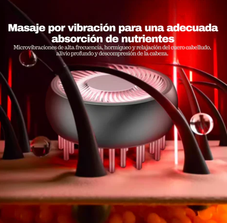 Wireless and Waterproof Scalp Massager