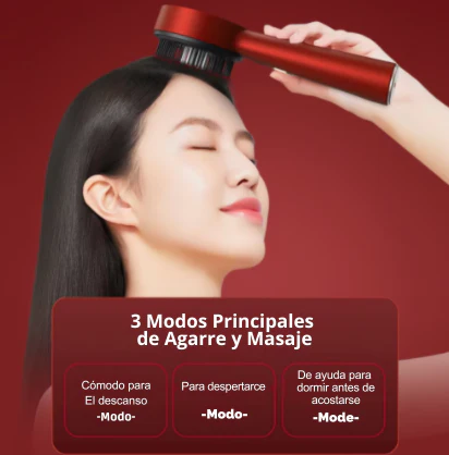 Wireless and Waterproof Scalp Massager