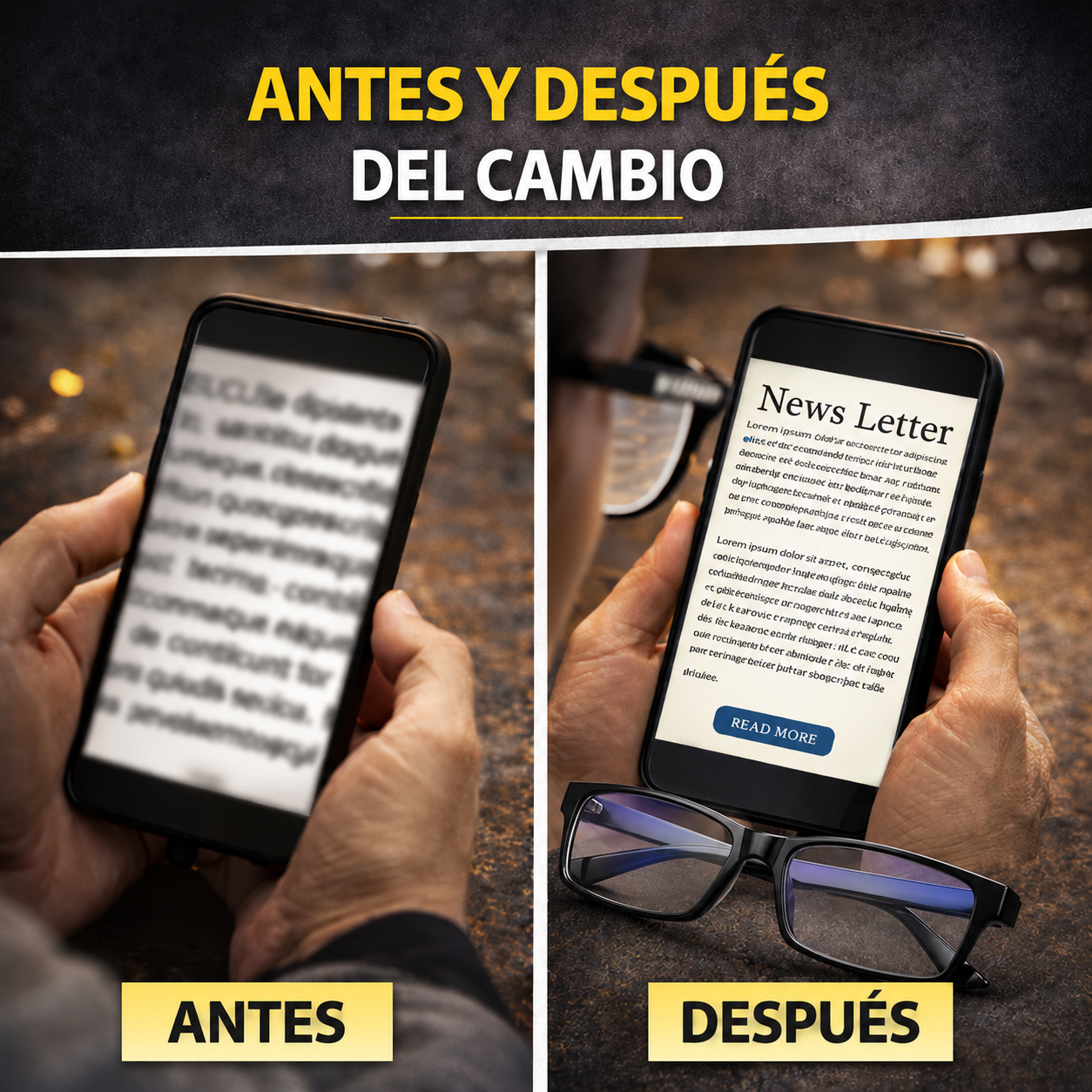 <p>🔥 <b>PROMOCIÓN LIMITADA</b></p> <p>🎁 <b>Compra 1 y llévate 2 pares</b></p> <p>👓 Enfoque automático</p> <p>📱 Celular, lectura, PC y TV</p> <p>✅ +0.50 a +2.50</p> <p>🚚 Pago contra entrega</p>