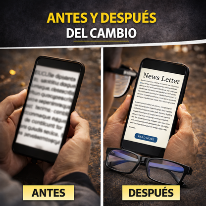 <p>🔥 <b>PROMOCIÓN LIMITADA</b></p> <p>🎁 <b>Compra 1 y llévate 2 pares</b></p> <p>👓 Enfoque automático</p> <p>📱 Celular, lectura, PC y TV</p> <p>✅ +0.50 a +2.50</p> <p>🚚 Pago contra entrega</p>