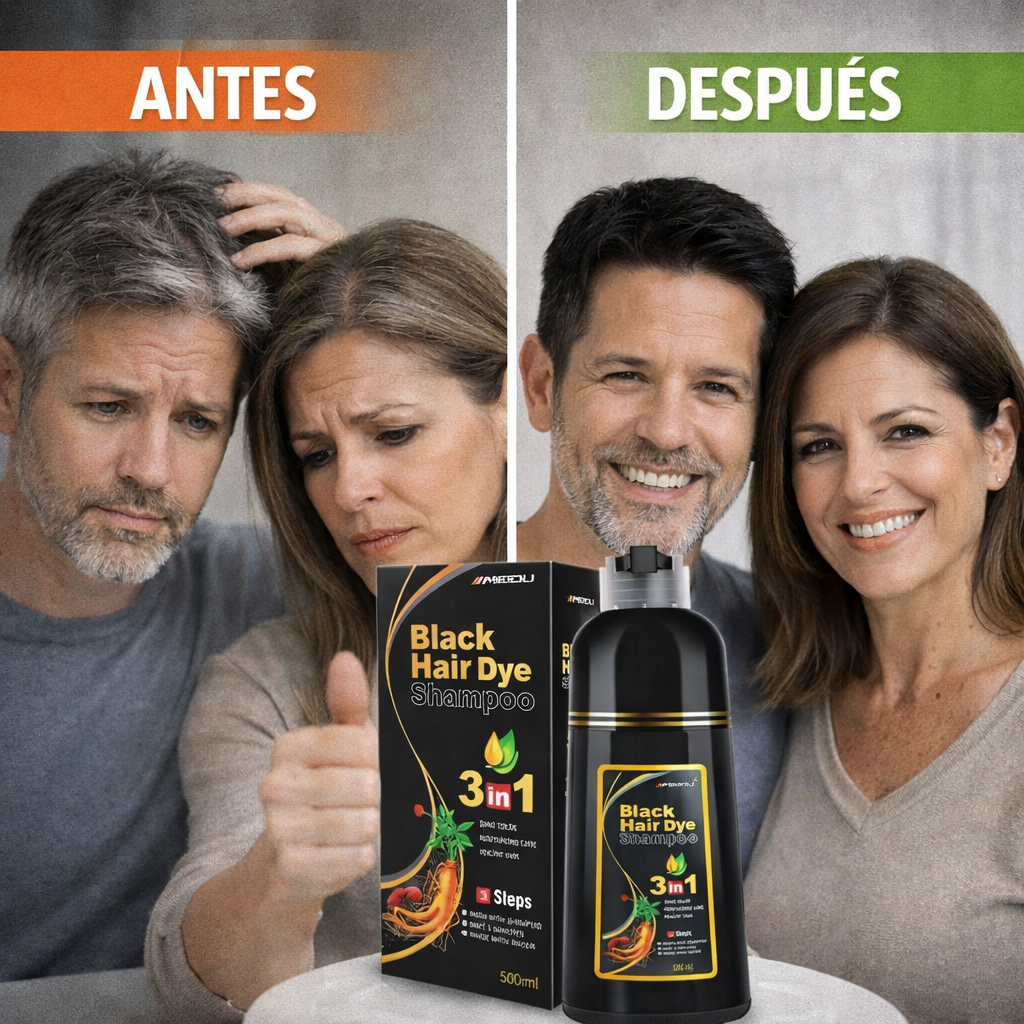 ⏳🔥 **ÚLTIMAS UNIDADES** ✨ Recupera tu color natural en minutos desde casa 💆‍♂️💆‍♀️