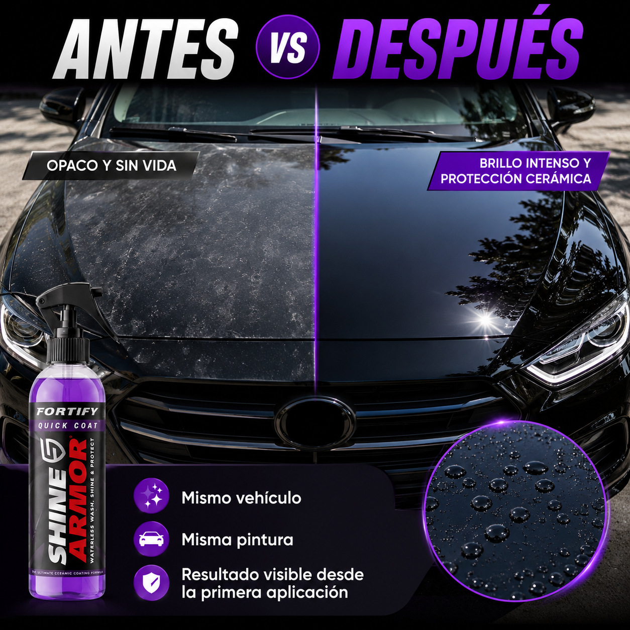 <p>✨ Recupera el brillo de tu auto</p> <p>🔥 Protección cerámica 3 en 1</p> <p>✅ Fácil de aplicar</p> <p>✅ Más brillo y menos suciedad</p> <p>🚚 Pago contra entrega</p> <p>💎 Promoción limitada</p>