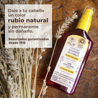 Aclarante de Cabello Rubio Natural